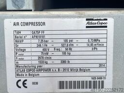 Atlas Copco GA75FFP