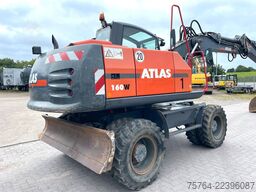 ATLAS 160 W/Verstellausleger/Zusatzhydraulik/3x Stück