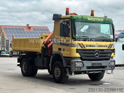 MERCEDES-BENZ Actros 1850 V8 MP2 4x4 BB Meiller-DSK, Palfinger