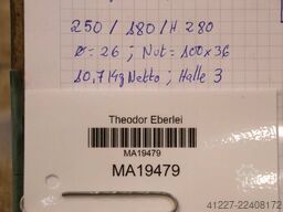 Stahl 250/180/H280 mm
