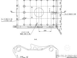 OilQuick OQ65 Adapterplatte für Westtech & mehr / NEU
