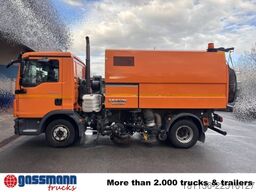 MAN TGL 12.250 4X2 BL, Kehrmaschine FAUN Viajet 5 R/L