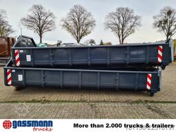  Abrollcontainer mit Klappe ca. 13m³, überfahrbar