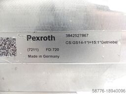 Rexroth 3SIEK63-4C2/339 MNR 3842547992  Getriebe SN: 719B17330191