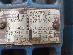 DEMAG ZBA132/KBA125/KBA112/KBF80/KBF71