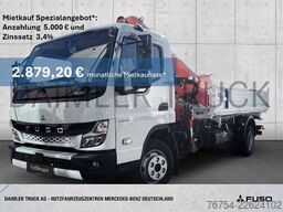 FUSO Mitsubishi Canter 9C18 AMT Kran Kipper Klimaaut.
