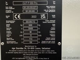 GF Machining Solutions CUT P550 Pro