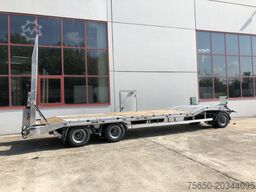 Möslein T 3-6,60 VB 3 Achs Tieflader- Anhänger, Luftgefedert, Verbreiterung