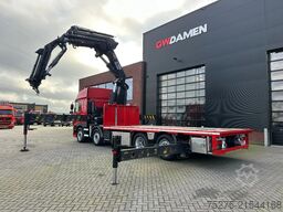 DAF CF 85.410 8x2 Hiab 1055-8+Fly jib Euro 5