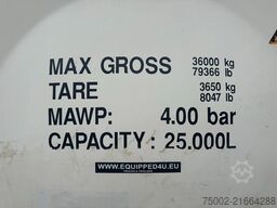 Welfit Oddy 20FT ISO Tankcontainer /  25.030L / UN-Portable...