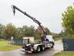 VOLVO FMX 460 6x4 liftachse Abrollkipper KRAN 13m FUNK