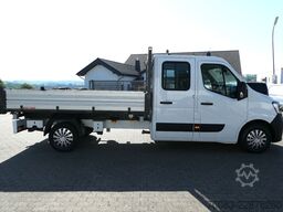 RENAULT Master L3 Doka 3 Seiten Kipper Klima AHK