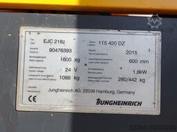 Jungheinrich EJC 216z Triplex Elektro Hochhubwagen