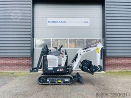 BOBCAT E10z minigraver NIEUW incl CW05 wissel + 3 bakken
