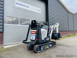 BOBCAT E10z minigraver NIEUW incl CW05 wissel + 3 bakken