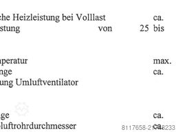Wieland WA-TR-GB Pulvertrocknungsofen