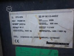Jungheinrich EFG425K Electric, 2500kg Capacity, Lifting Height