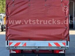 VW Crafter 35 Doppelkabine Pritsche + Plane