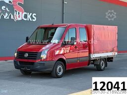 VW Crafter 35 Doppelkabine Pritsche + Plane