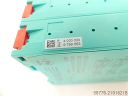 Pepperl + Fuchs K-System IVI-KHD2-4HRX Part No. 040190 Auswerteeinheit SN 9 799 563 -!-