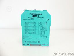 Pepperl + Fuchs K-System IVI-KHD2-4HRX Part No. 040190 Auswerteeinheit SN 9 799 563 -!-