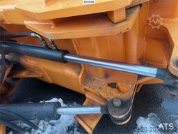 Schmidt folding wing snow plough