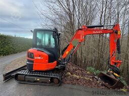 Kubota U36-4 Beltegraver m/ 4 skuffer, rotortilt og klype