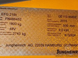 Jungheinrich EFG 218k batt 2023