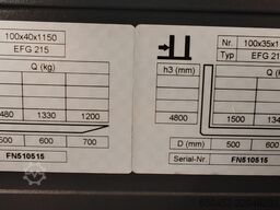 Jungheinrich EFG 215 4.8m/ 1826mh