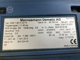 DEMAG DKM 1-80 K V2 F4 Manulift