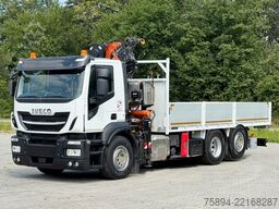 IVECO X WAY 420 * PRITSCHE 6,00* ATLAS 260.3E+FUNK*TOP