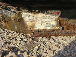 Saf B19-19k | trailer axle | disc. 3 pieces.