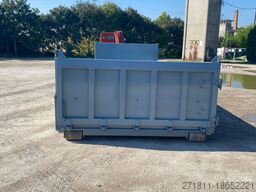 CONTAINER A PIANALE CON PIANTONI RIMOVIBILI IN FER