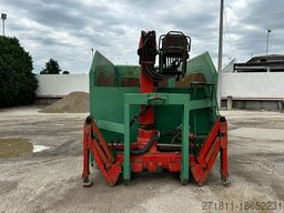  CONTAINER SCARRABILE USATO A CIELO APERTO + GRU