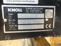 Knoll TG 50-20/40 480 Eintauchpumpe mit AM 112M AA2 Motor