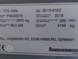 Jungheinrich TFG 430s 4.7m / 3096mh/ 2016y