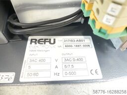 REFU 317/03-AB01 Frequenzumrichter SN: 6000-1697-0006 - 3AC 0-4000V / 50/60Hz