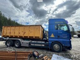 MAN TGX 33.680 Hooklift Truck with Palift Hook