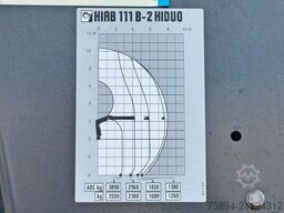 RENAULT T 380 * HIAB 111 B - 2 HIDUO + FUNK / 6x2!