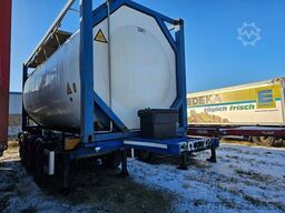 SCHMITZ CARGOBULL Tankcontainer Chassis+Tankcontainer  Schwallwand