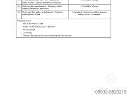 ETD CZECH 12,5MVA 110/23kV