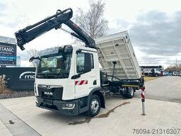 MAN TGL 12.220 Kipper KRAN 14m FUNK Greifer  AHK
