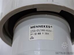 Mennekes 364 Wandstecker 125A-6H/380-415V