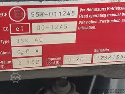 Jost Occ koppelschotel + montageplaat JSK40 Jost