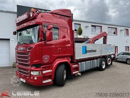 SCANIA R580*Baustoff*HMF/Funk*Lift/Lenk*2xTank1000l*
