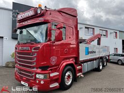 SCANIA R580*Baustoff*HMF/Funk*Lift/Lenk*2xTank1000l*