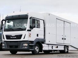 MAN TGL 8.250 geschloss. Autotransp. Moetefindt