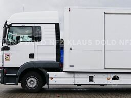 MAN TGL 8.250 geschloss. Autotransp. Moetefindt