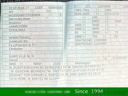 MERCEDES-BENZ Sprinter KB 516  MAXI 7,2M EXTRALONG BUS 23 AUT.