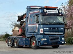 DAF XF480 6x2 TREKKER MET 60 T/M KRAAN FASSI!!FLYJI...